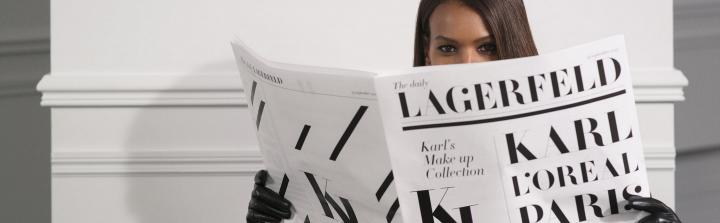L’Oréal Paris wkrótce z kolekcją kolorówki sygnowaną przez dom mody Karl Lagerfeld